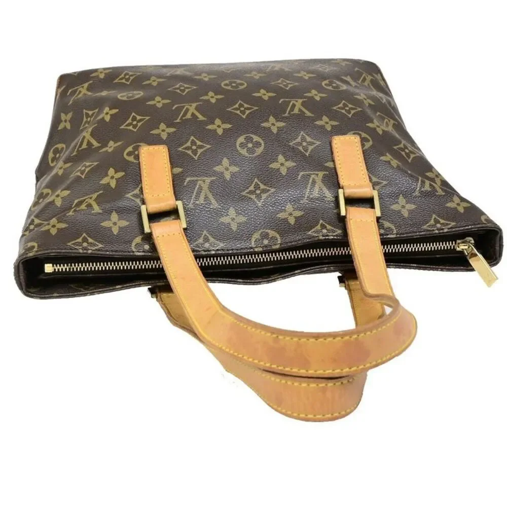 Louis Vuitton Cabas Piano Brown Canvas Shoulder Bag (Pre-Owned) - Picture 4 of 12